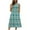 C-Green, variant on Women's Summer Dresses 2025 Beach Casual Sleeveless Floral Print Tank Loose Sundress With Pocket A-Red