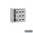 thumbnail image 1 of SalsburyIndustries 19135-09ASC Cell Phone Storage Locker With Front Access Panel - 3 Door High Unit, Aluminum, 1 of 1