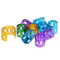 thumbnail image 3 of Lots de 150 Pcs de Perles Colorées pour Dreadlocks, Épingles à Cheveux, Pinces en s, 3 of 7