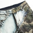 thumbnail image 5 of Toimothcn Casual Jeans For Men Distressed Stretch Camo Printed Straight Leg Casual Washed Jeans With Pockets Breathable Slim Fit Leisure Mens Clothes, 5 of 8