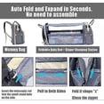 thumbnail image 4 of Baby Diaper Backpack - Multifunctional Diaper Bag with Folding Crib, 4 of 5