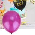 thumbnail image 4 of Globos de látex DIY de 12 pulgadas, globos de decoración impresos con confeti para fiesta de cumpleaños (rosa roja), 4 of 8