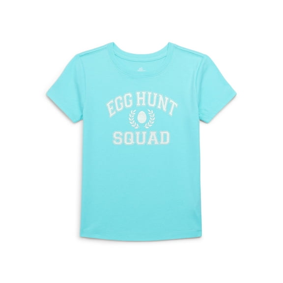 Easter Girls Egg Hunt Squad Graphic Tee from Way to Celebrate, Sizes 4-18