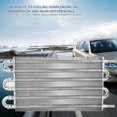 thumbnail image 3 of Ccdes Oil Cooler Radiator,Car 6 Row Remote Transmission Oil Cooler Kit Auto-Manual Radiator Converter, Car Oil Cooler, 3 of 8