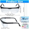 thumbnail image 2 of Gafas de Seguridad Para Entrenamiento de Vuelo Saysurey - Juego de 2 Transparentes, 2 of 6