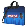 thumbnail image 1 of Zufioo Roblox Sac pour Ordinateur Portable, Sac à Bandoulière à Fermeture à Glissière Sac Messager Mallette, Adapté pour École, Travail, Voyage, 1 of 9