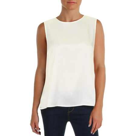 - Kasper Womens Satin Sleeveless Blouse