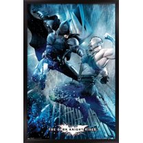 DC Comics Movie - The Dark Knight Rises - Battle Wall Poster, 14.725" x 22.375", Framed