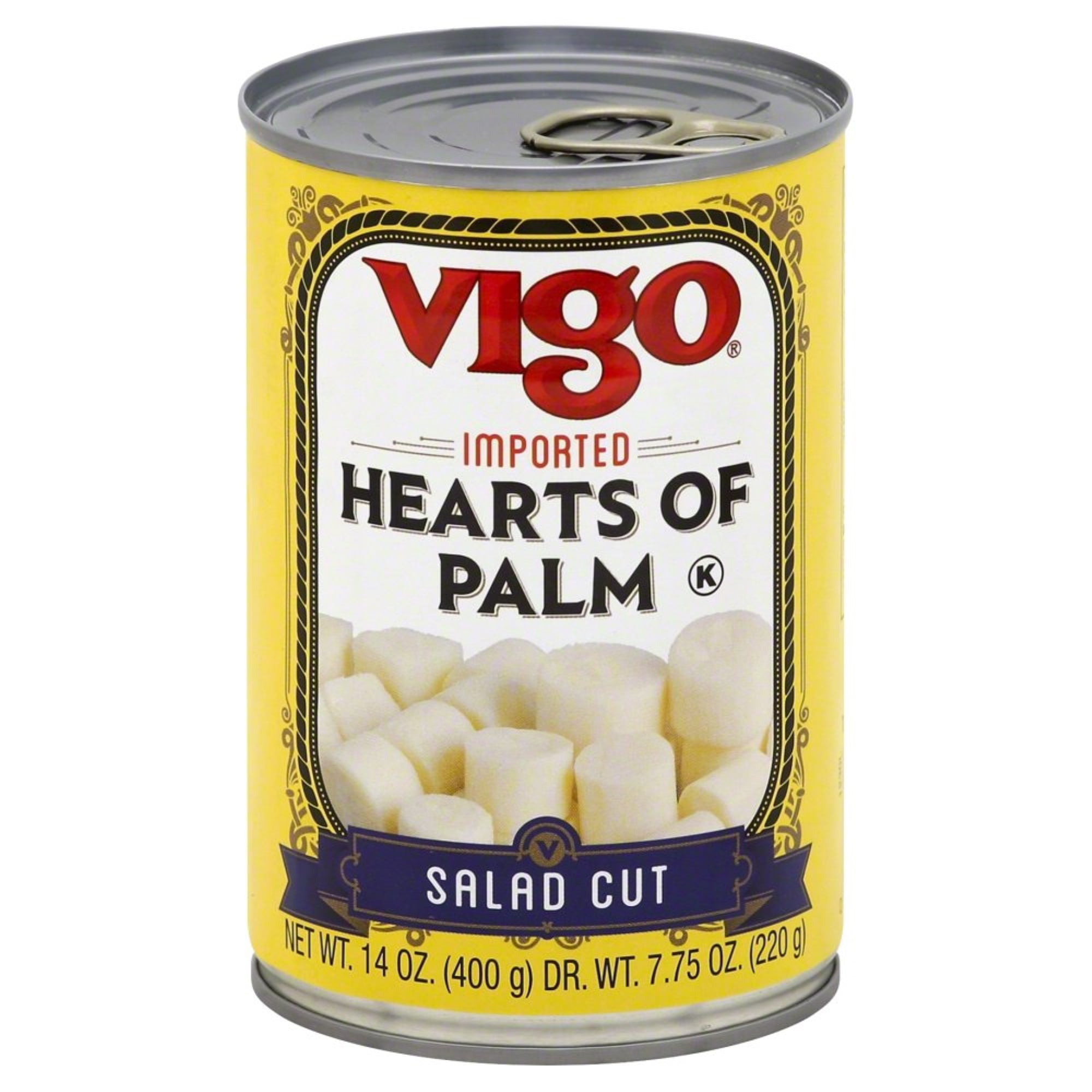 (4 pack) 14oz Vigo Hearts of Palm Salad Cut