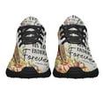 thumbnail image 5 of Fall Give Thanks To The Lord For He Is Good His Love Endures Forever Thanksgiving Shoes Sneakers for Women Men Black Size 13, 5 of 7