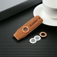 thumbnail image 3 of Lotpreco Wood KAZOO with Five Membrane Flute Diaphragm Mouth Kazoos Musical Instruments, 3 of 8