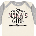 thumbnail image 4 of Inktastic Nana Girl Granddaughter Girls Long Sleeve Baby Bodysuit, 4 of 5