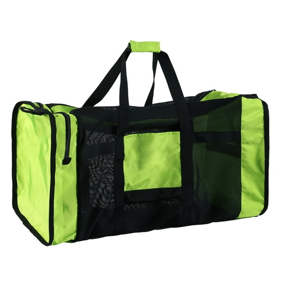 100L Mesh Duffle Gear Bag for Diving Snorkeling Swimming Beach and Sports Equipment