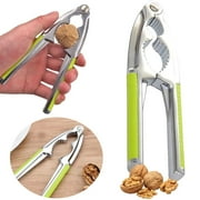 Thanksgiving Clearance Walnut Cracker Tools, Windspeed Heavy Duty Nut Crackers for Walnuts Pistachio Stainless Steel Walnut Cracker Opener Tool with Non-Slip Handle