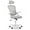 Grey, variant on Ergonomic Home Mesh Office Chair-Computer Desk Swivel Reclining Chair with Wheels, Lumbar Support,  Work Gaming Chair for Adults-Adjustable Headrest, Storage Basket for Home Office, Gaming, Pink