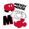 thumbnail image 2 of Boy's Mickey & Friends Icons Jumble  Graphic Tee White Large, 2 of 4