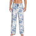 thumbnail image 1 of Fotbe Rose Flowers Pantalones de Pijama para Hombre, Pantalones de Dormir, Pantalones de Casa con Cintura Ajustable y Bolsillos-XX-Large, 1 of 6