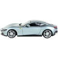 thumbnail image 2 of Ferrari Roma Gray Metallic "Race + Play" Series 1/24 Diecast Model Car by Bburago, 2 of 3