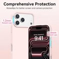 thumbnail image 4 of Smooth Liquid Silicone Case for iPhone 17 Pro Max 6.9", Shockproof Protective Phone Cover,Chalk Pink, 4 of 6