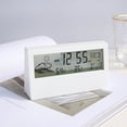 thumbnail image 6 of Thermo-Hygrometer Clock Creative Weather Display Electronic Alarm Clock, 6 of 8
