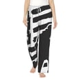 thumbnail image 2 of Lsque Memorial Day1 Print Women's Pajama Pants, Lounge Pant - Comfortable Home Wear,Elastic Waistband, Stylish Design-Small, 2 of 9