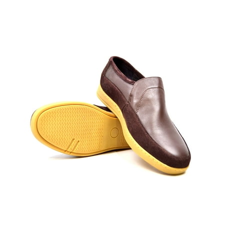 Norwich Suede & Leather Men s Shoes Slip on TPR Sole