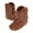 Coffee, variant on Yindaity Baby Boots 12-18 Months Baby Cowboy Cowgirl Boots Infant Western Boots Toddler Boys Girls Round Toe Riding Mid Calf Boots All Seasons(Coffee,12)