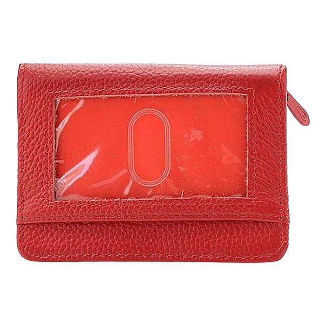 Billetera LockWallet Ultra Slim Compact RFID bloqueo 18 mangas ROJO