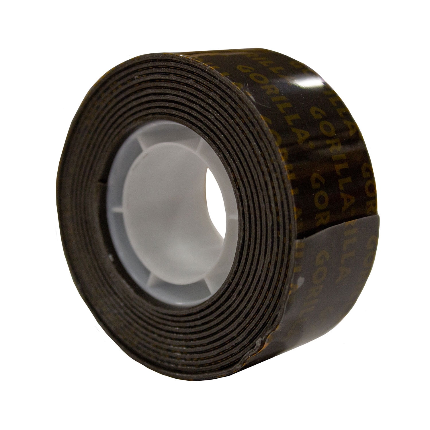 Heavy Duty Mounting Tape, Permanent, Holds Up to 30 lbs, 1" x 60", Black | Bundle of 2 Rolls