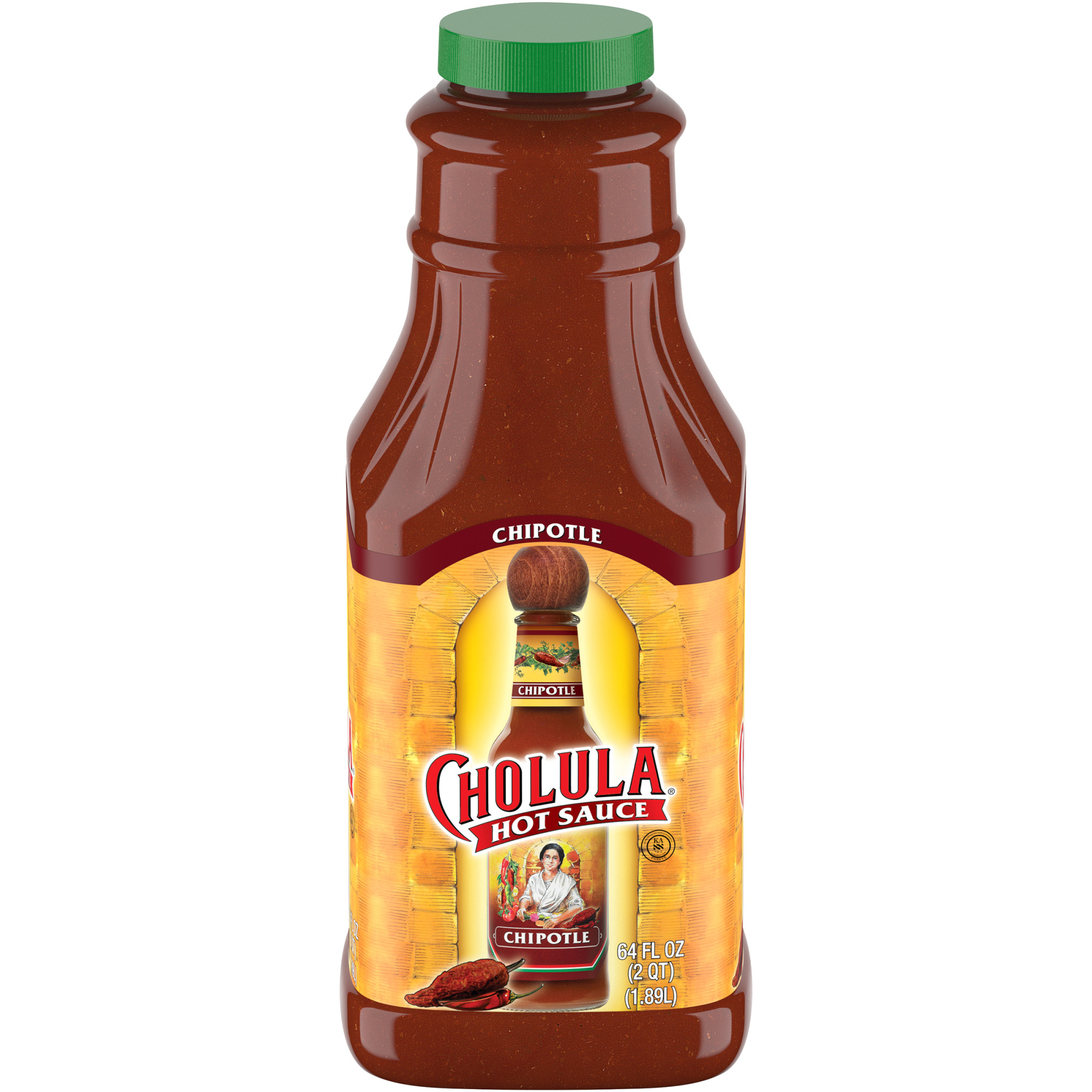 Cholula Chipotle Hot Sauce, 64 fl oz