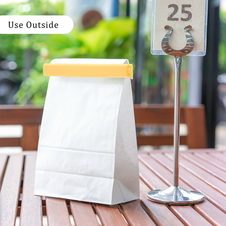 Plastic Food Bag Clips Colorful Food Fresh Accessories Home Use Storage Bag  Sealing Clips From Mlife, $1.11