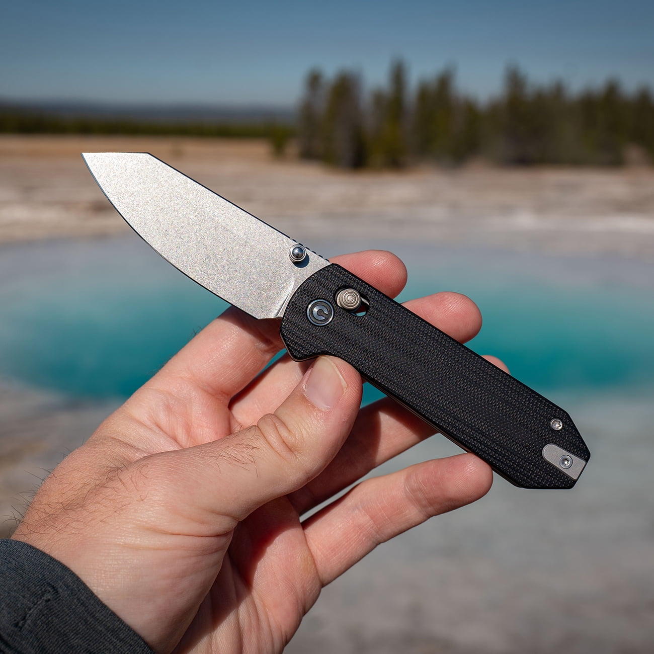 CIVIVI Yonder Folding Pocket Knife 2.88" 14C28N Blade G10 Handle Designed by Zac Whitmore C23073-1
