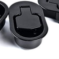 thumbnail image 4 of Bestdealing 2 Pcs Pièces de Rechange pour Fauteuil Inclinable Poignée en Métal Durable pour Fauteuil Inclinable Canapé Levier de Libération Poignée de Remplacement Noir Suite Inclinable Compatible avec Ashley et Major etc., 4 of 5