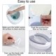 thumbnail image 3 of Toilet Seat Cover, 2pcs Memory Foam Toilet Seat Cover Washable Toilet Seat Cushion Toilet Heating Pad, 3 of 5