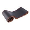 thumbnail image 4 of Leather Steering Wheel Cover, 15 Inch Car Steering Wheel Stitch On Wrap with DIY Sewing  Thread, Elephant Skin Grain, 4 of 8