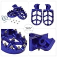 thumbnail image 5 of Dirt Bike Foot Pegs CNC for Yamaha Banshee 350 200 Raptor 660 350 250 CR CRF XR 50 70 80 100 110 KLX 50 110 125cc BT200X Tao DB-X Pit Dirt Bike Motorcycle, 5 of 7