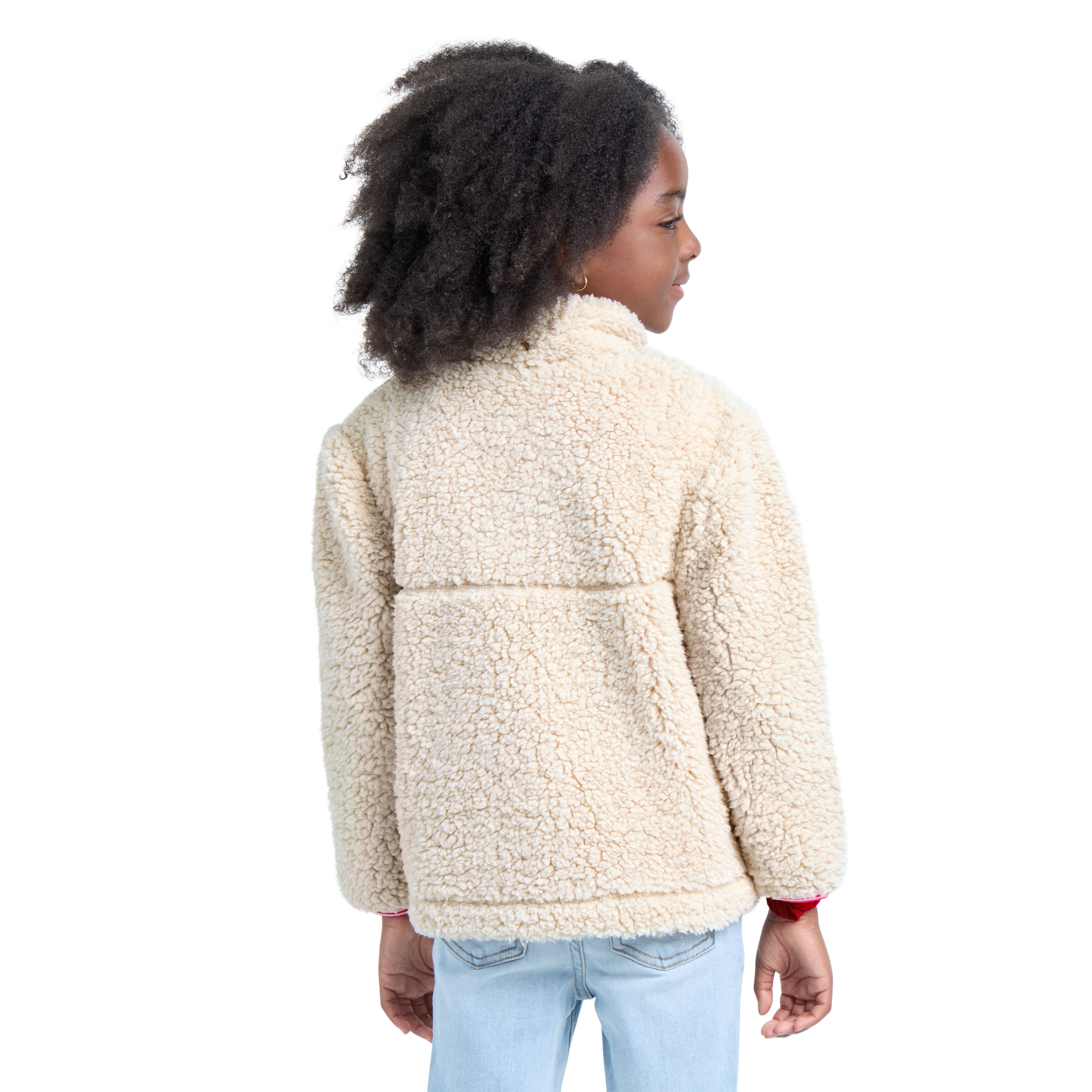 Levi's Girls Box Fit Sherpa Jacket, Sizes 4-16