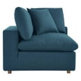 thumbnail image 5 of Modway Commix 6-Piece Modern Fabric Overstuffed Sectional Sofa in Azure, 5 of 8