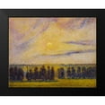 thumbnail image 2 of Pissarro, Camille 18x15 Black Modern Framed Museum Art Print Titled - Sunset at Eragny, 2 of 5