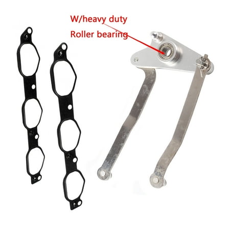 07 Mercedes C-class Cross Metal Air Intake Manifold Repair Kit w/Bearing and Arms Set For Mercedes-Benz C300 C350 RK5852 06 07 08 09 10 11 ()