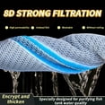 Aquarium Filter Sponge Foam Pads, Filter Media 8Layer Filter Pads