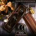 thumbnail image 2 of Oud Agarwood Incense Sticks - Pack of 100 Insence-Sticks - Inciensos Aromaticos Made with Natural Agarwood Essential Oil - Scented Inscents Non Toxic Agarbatti Insense, 2 of 3