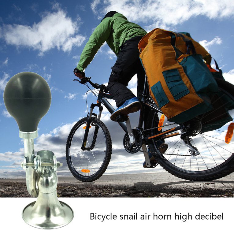 Bicycle snail air horn
