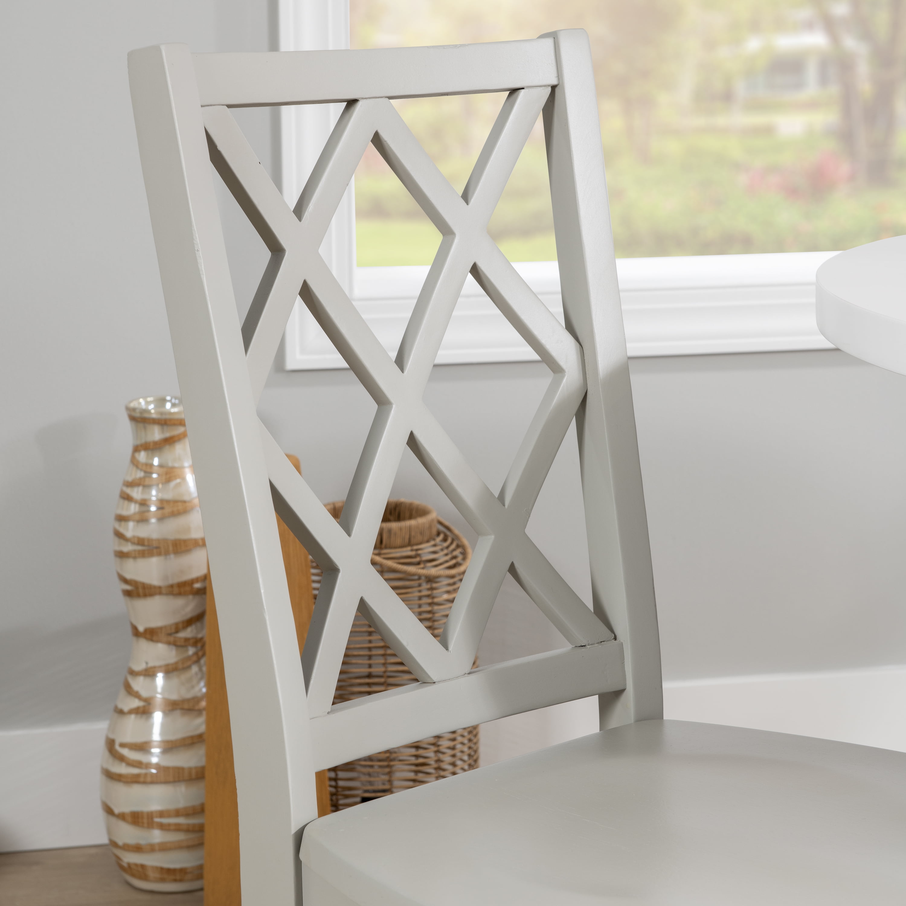 Powell Stacie Dining Chair, Graystone