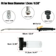 thumbnail image 3 of Unique Bargains 22.8in Car High Pressure Water Gun Hose Sprayer Nozzle with Foam Bottle Extendable Washer Sprayer Car Clean Washer Tool 1Set, 3 of 7