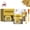 2PCS, variant on Weather Resistant Water-Based Gold Paint, Gold Acrylic Paint Metallic, Metallic Gold Paint for Metal, Waterproof G𝐨ld Leaf Paint for Arts, Paintings and Crafts
