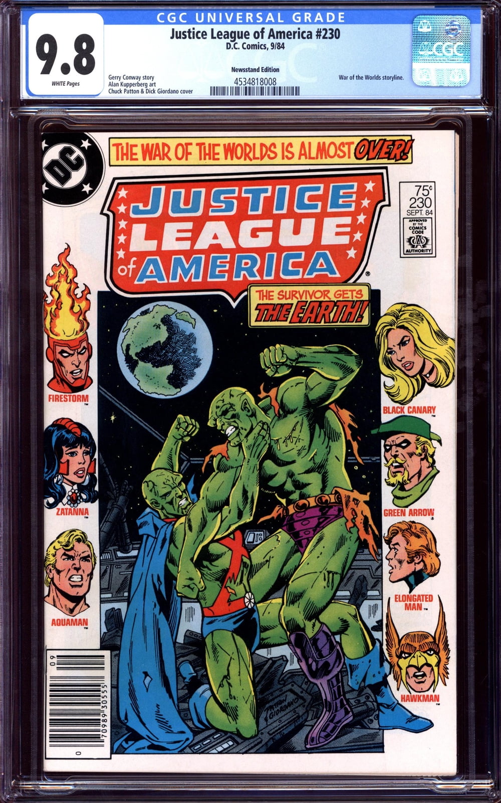 Cover of Justice League of America #230