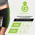 thumbnail image 2 of Green Drop Elbow Compression Sleeve - Natural Pain Relief, HSA/FSA approved, S/M, 1 Ct, 2 of 9