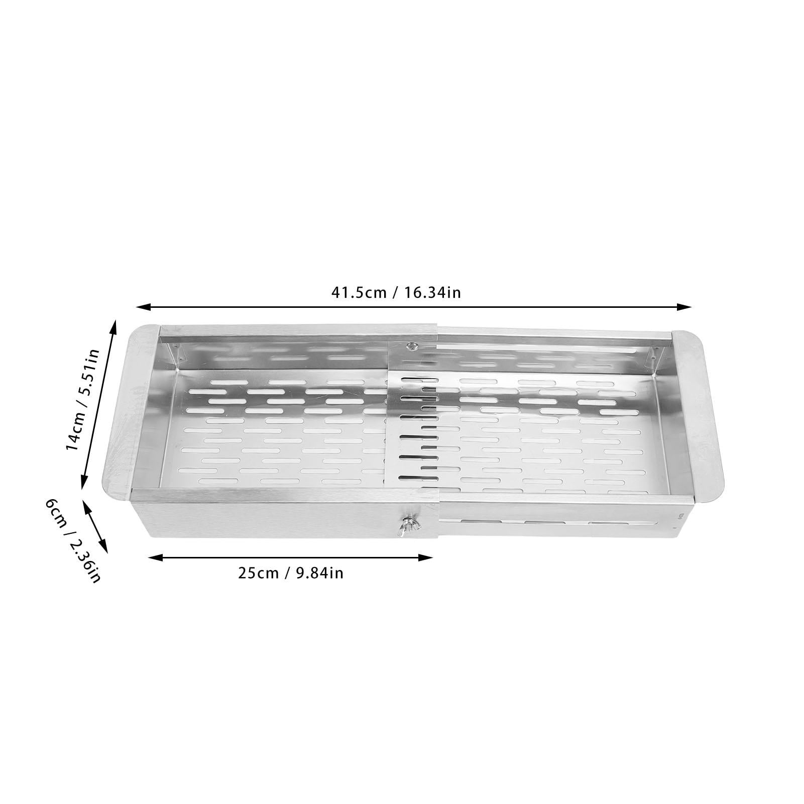 BOKYAN 304 Stainless Steel Retractable Sink Dish Drying Rack – Space‑Saving, Expandable, Multi‑Functional Kitchen Drainer