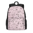 thumbnail image 2 of XMXY Backpack Laptop Bag for Women, Lightweight Backpack for Travel School Bookbag Casual Work Cartoon Car Animal Doodle Backpack Black, 2 of 8